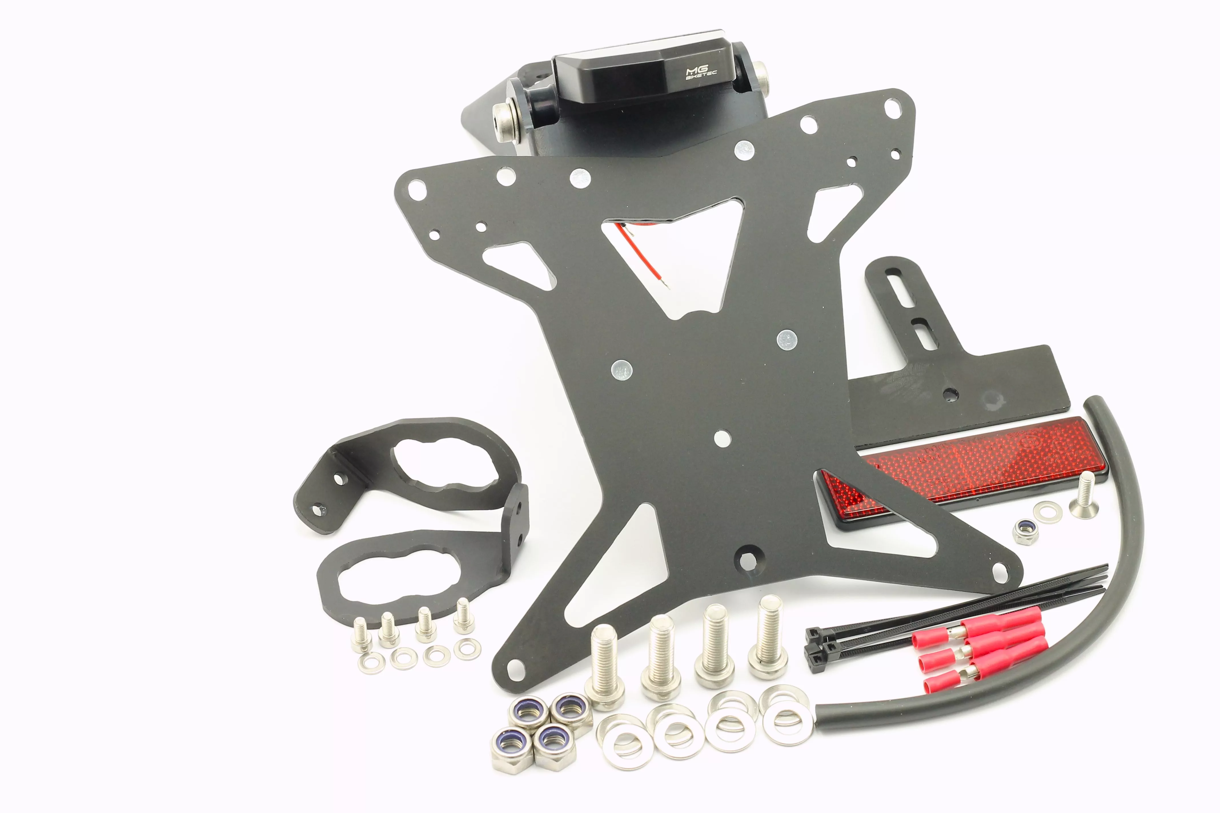 MG Biketec Kennzeichenhalter für Kawasaki Z 400 ab 2018