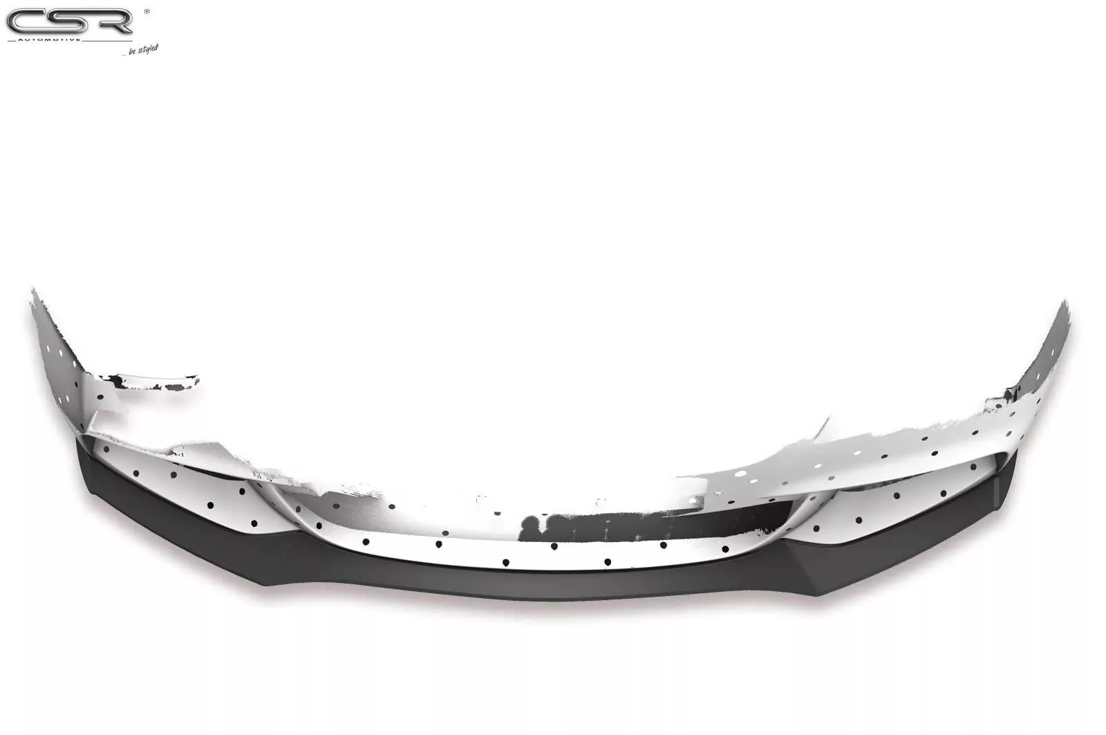 Cup-Spoilerlippe mit ABE für BMW 5er F10/F11 M-Paket CSL137-M Carbon Look (matt)