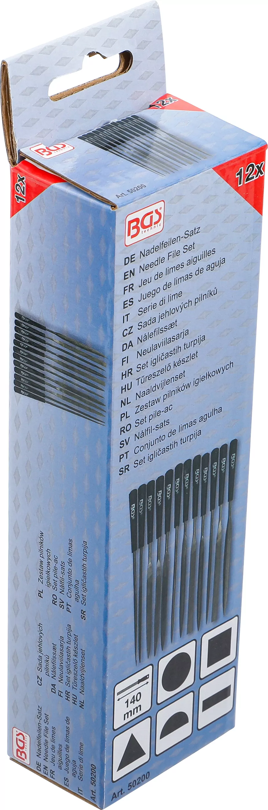 Nadelfeilen-Satz | 12-tlg.