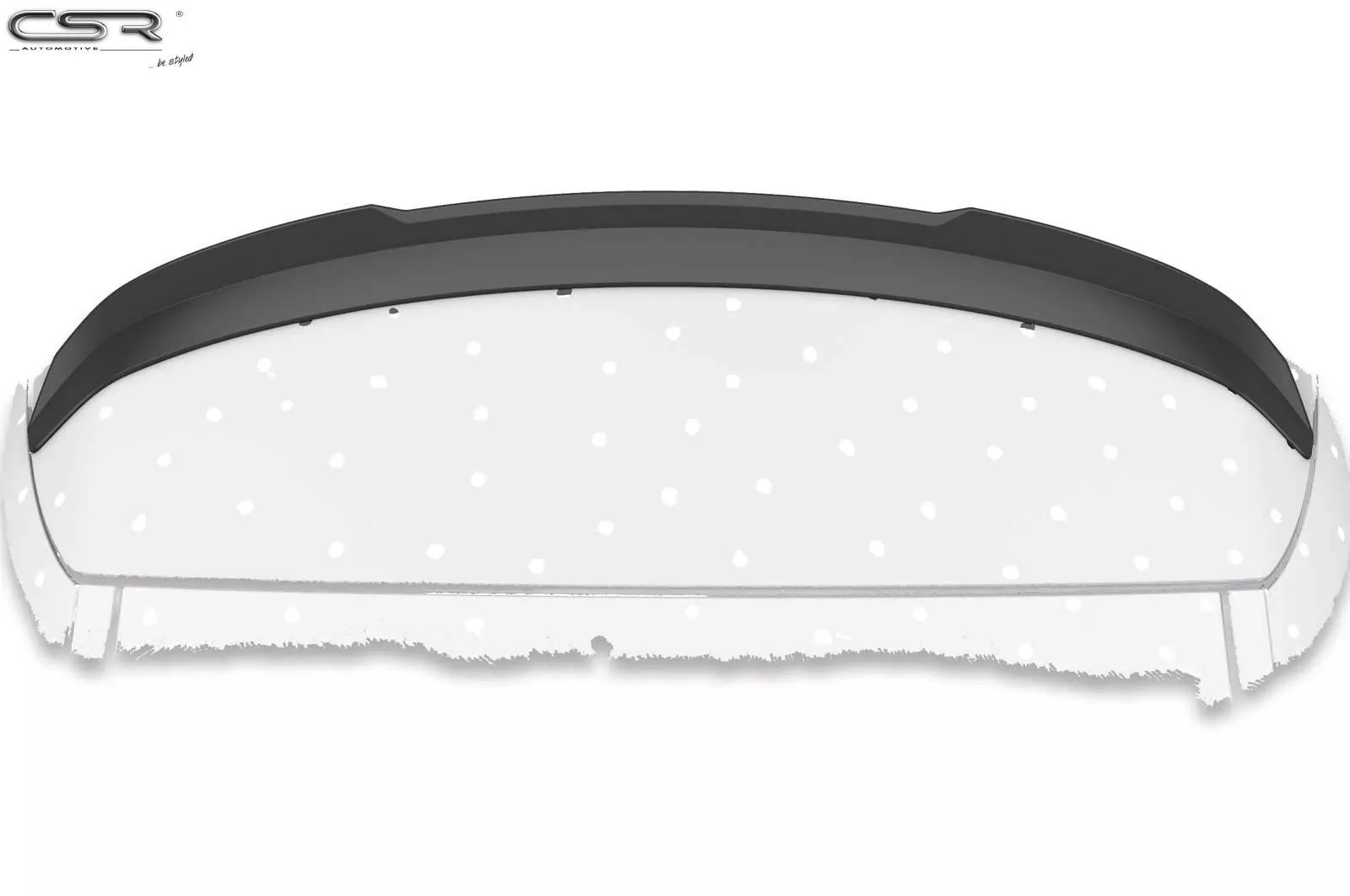 Heckflügel mit ABE für Mercedes CLA X117 Shooting Brake HF739-M Carbon Look Matt