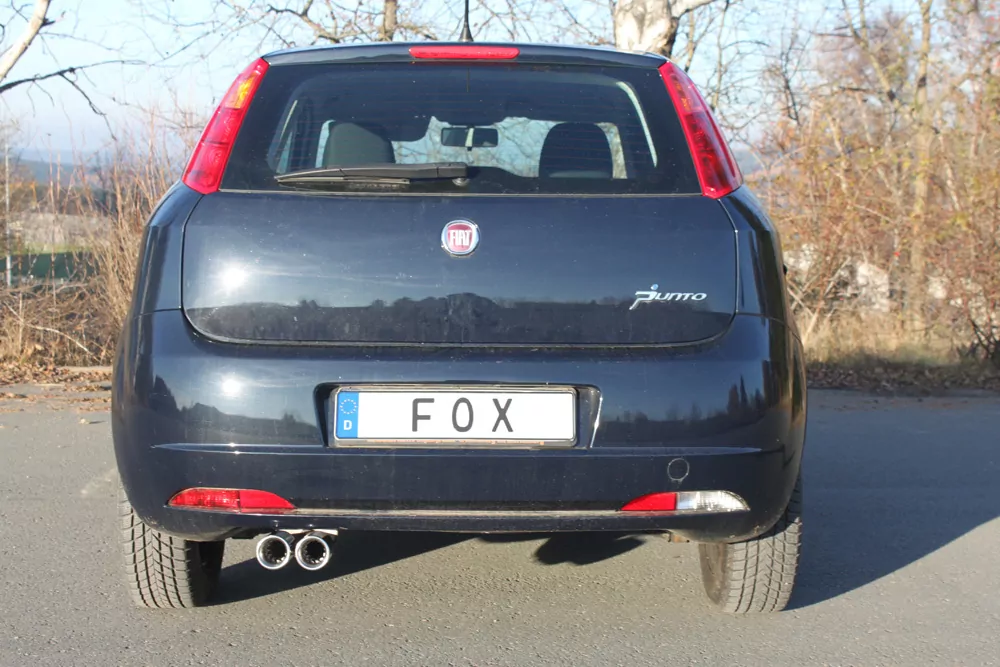 Fiat Grande Punto 199 - Benzin  Endschalldämpfer - 2x76 Typ 13