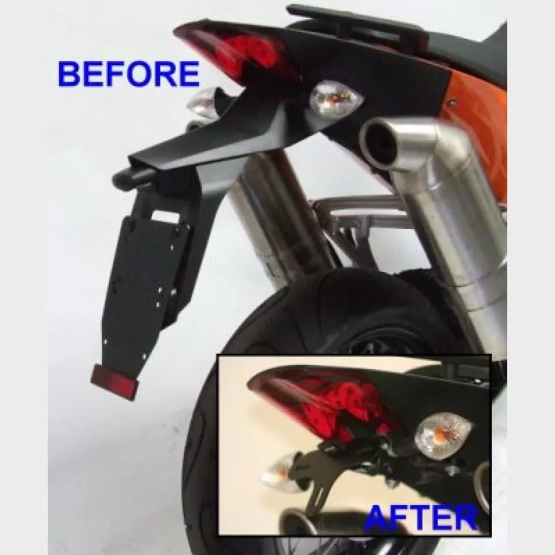 R&G Racing Kennzeichenhalter KTM 690 Duke 2008-2011 / 690 SM