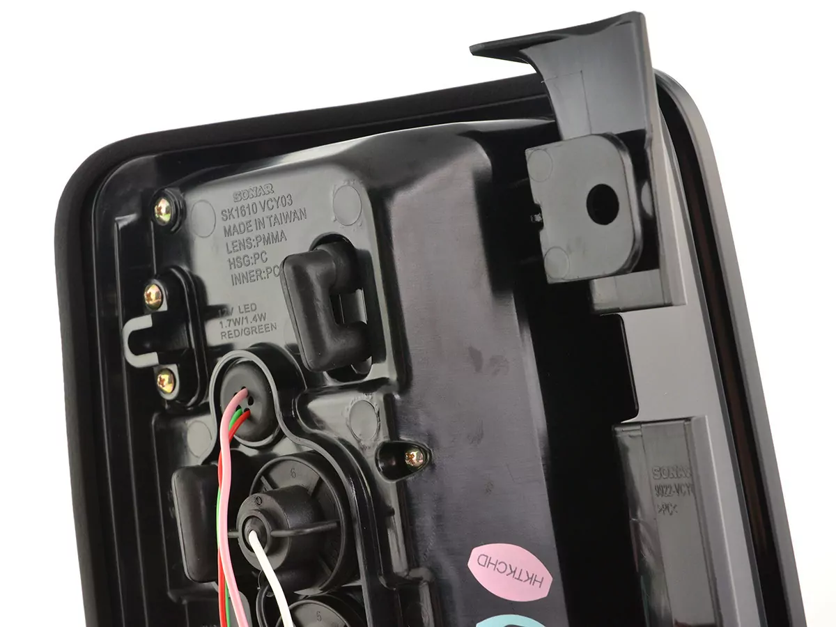 LED Rückleuchten Set Lightbar VW Caddy (2K)  03-15 rot/smoke