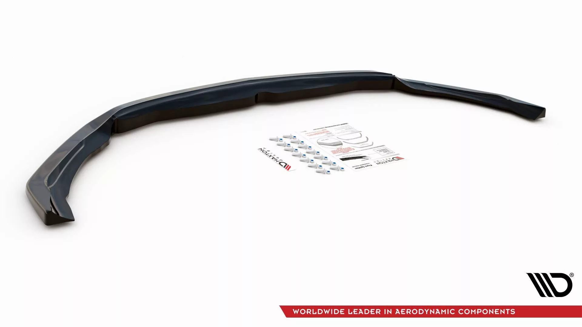 Front Ansatz V.1 Für Mercedes-AMG CLA 45 Aero C118 Schwarz Hochglanz