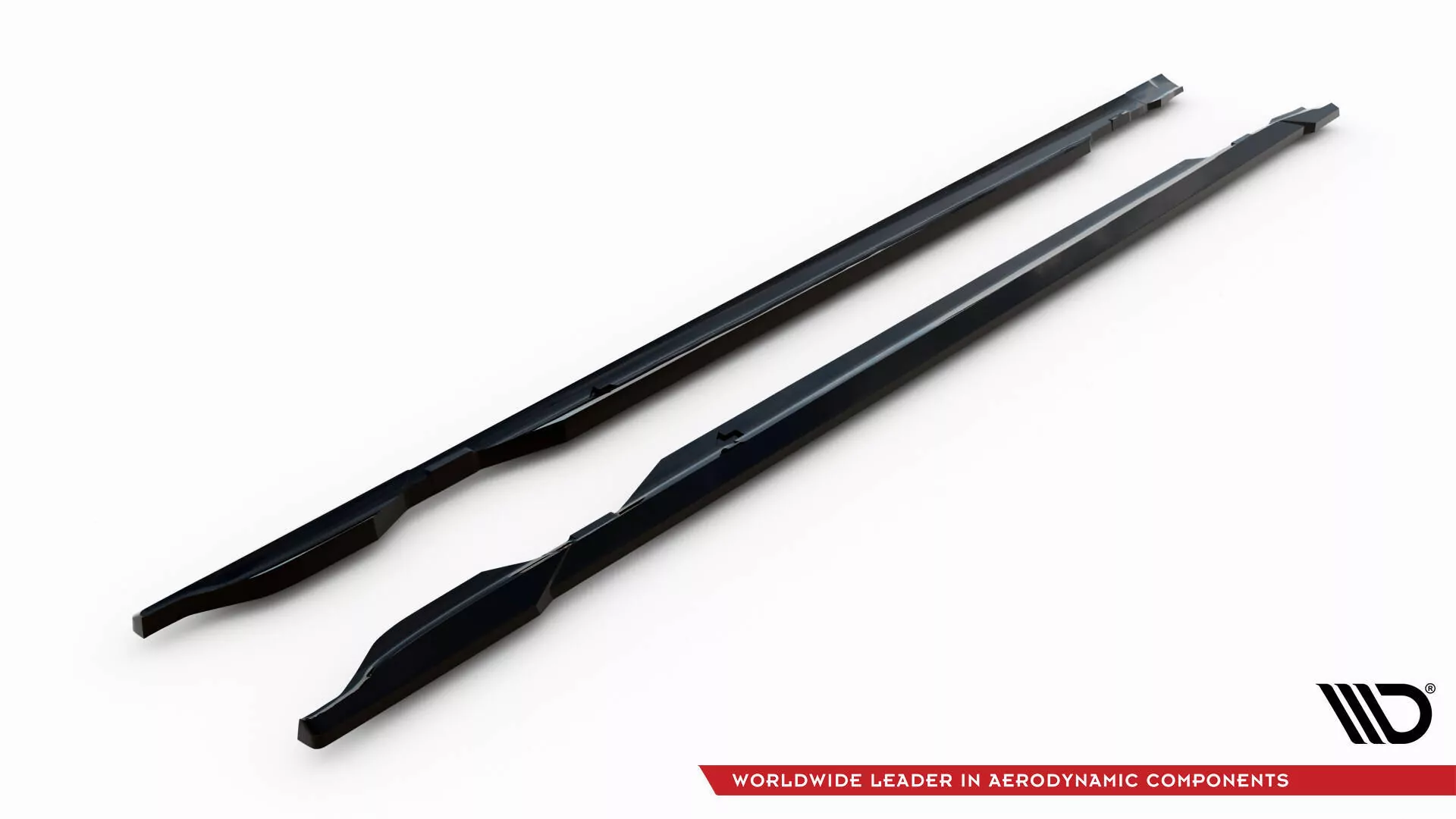 Seitenschweller Ansatz Für Porsche Taycan Cross Turismo 4S Schwarz Hochglanz