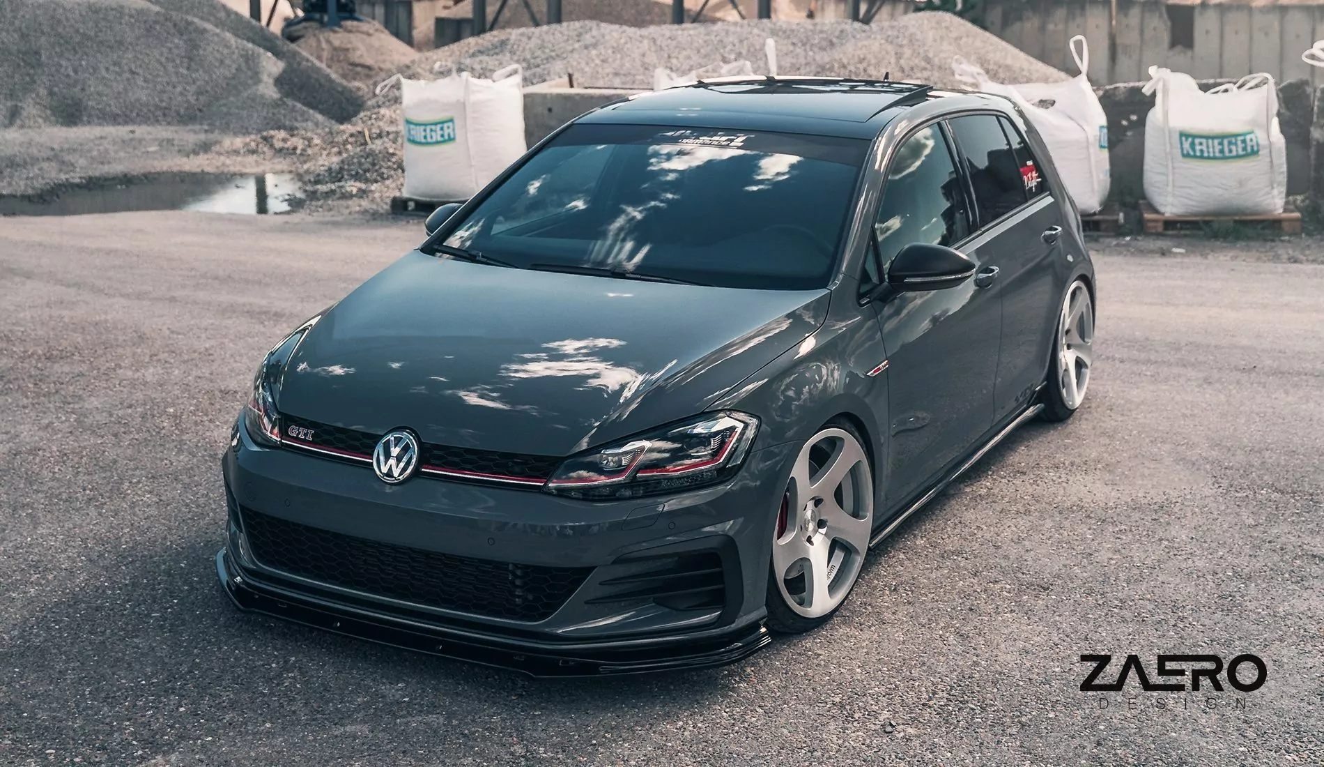 EVO-1 Frontspoiler für VW Golf 7 GTI TCR (Facelift)
