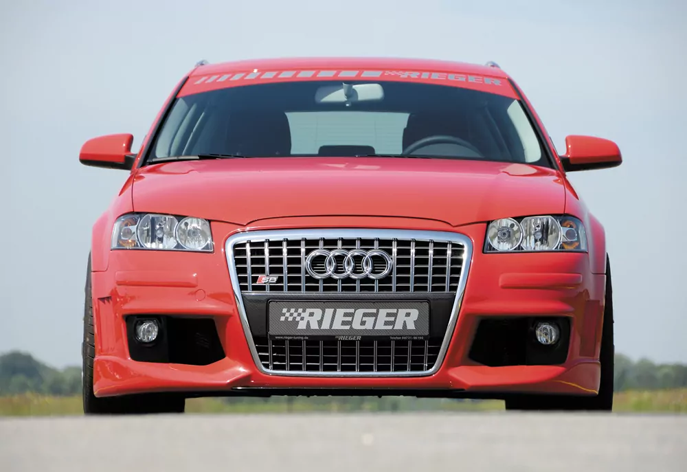 Rieger Spoilerstoßstange R-Frame für Audi A3 (8P) | 3-tür. 06.05-06.08 auch für A3 (8P) 3-tür. Facelift 06.05-06.08