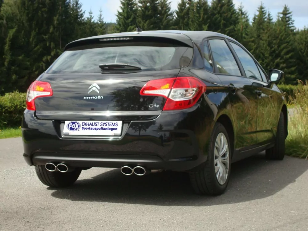 Citroen C4 - B7  Endschalldämpfer Ausgang rechts/links - 2x106x71 Typ 32 rechts/links