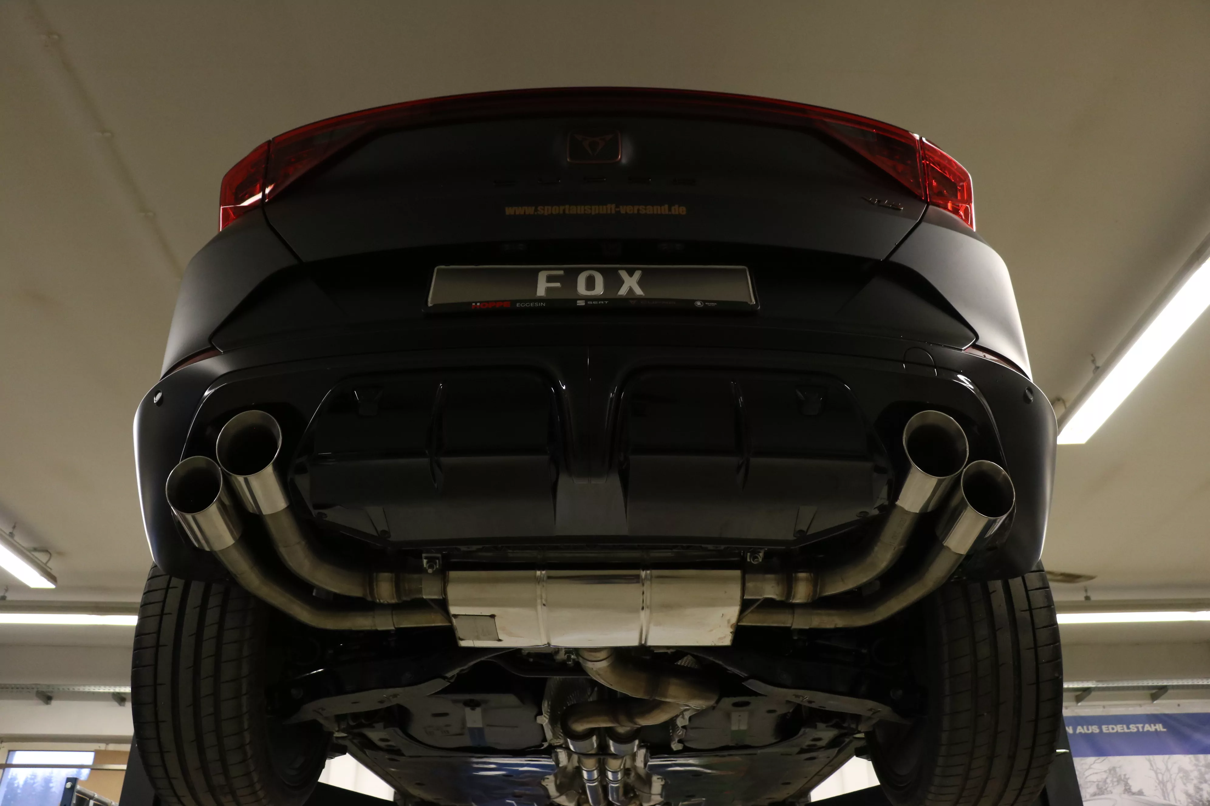 CUPRA Formentor 4x4 - VZ5  Endschalldämpfer mit 2 Abgasklappen - 2x100 und 2x90 Typ 25