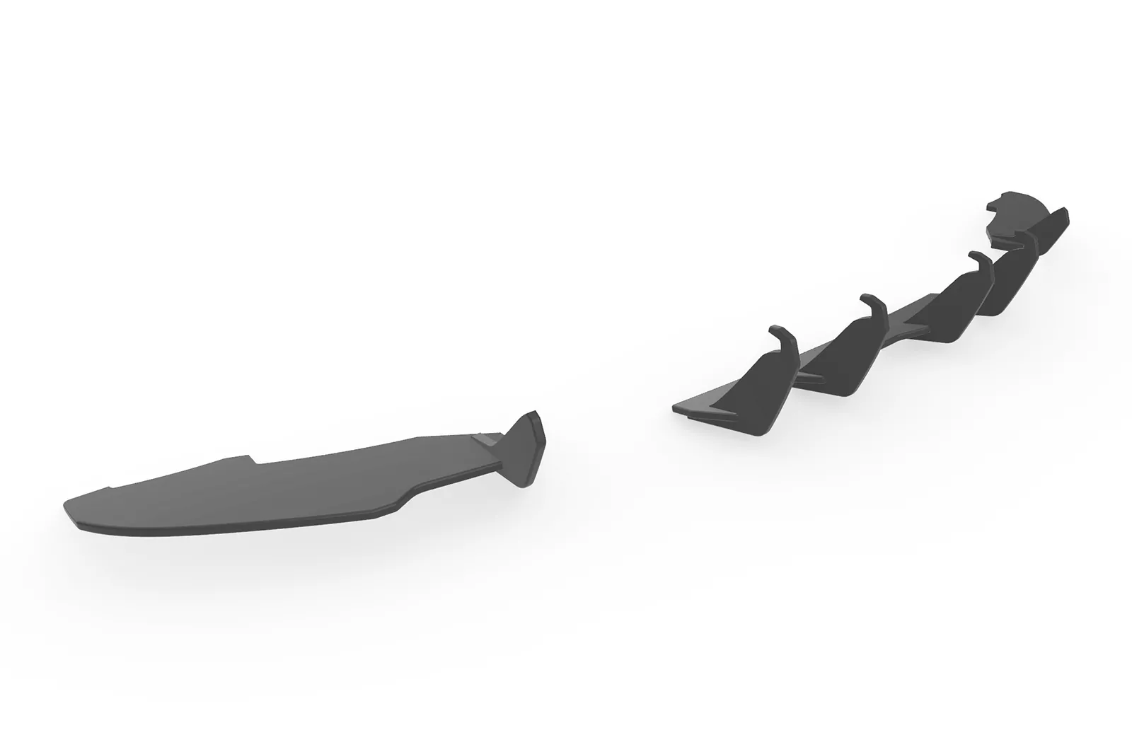 Racing Diffusor / Heckansatz für VW Scirocco 3 HA349