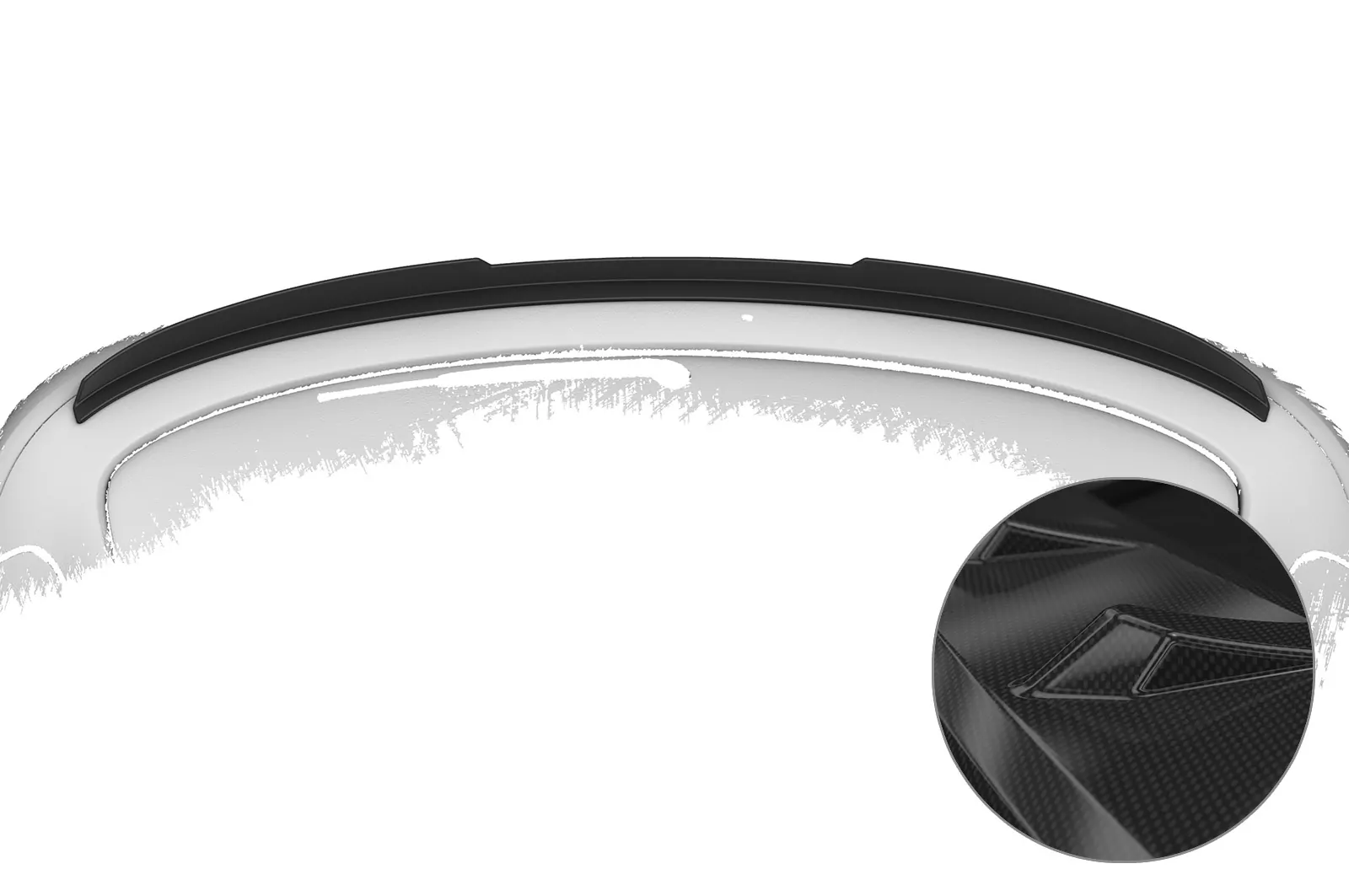 Heckflügel mit ABE für Audi Q5/SQ5 (Typ 8R) HF810-C Carbon Look Hochglanz