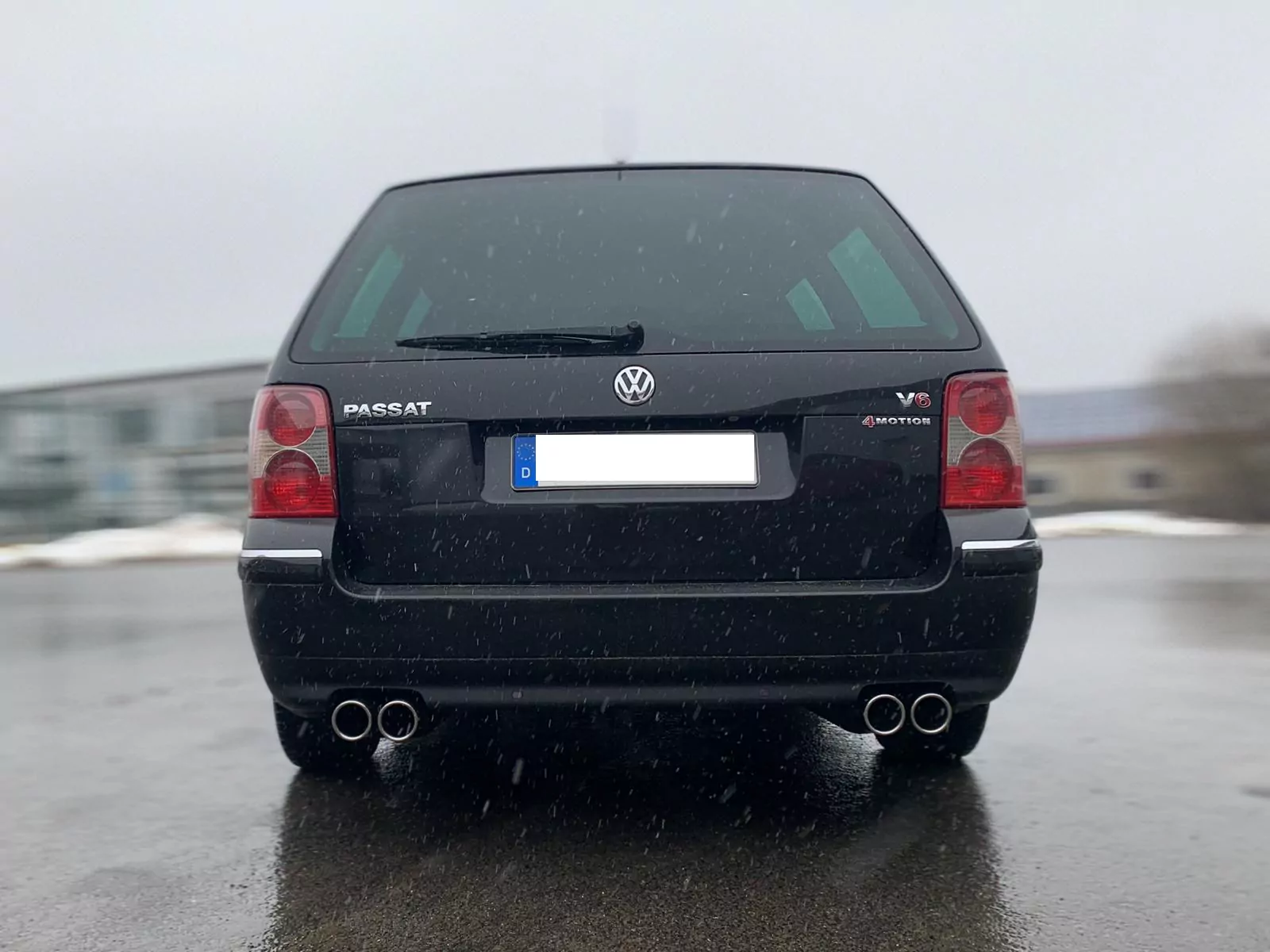 VW Passat 3B/ 3BG 4-Motion W8 Optik  Endschalldämpfer rechts/links - 2x76 Typ 16 rechts/links versetzt