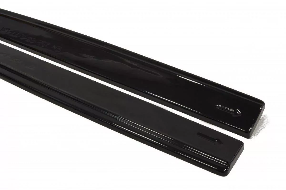 Seitenschweller Ansatz Passend Für Passend Für AUDI TT MK2 RS Schwarz Hochglanz Schwarz Hochglanz