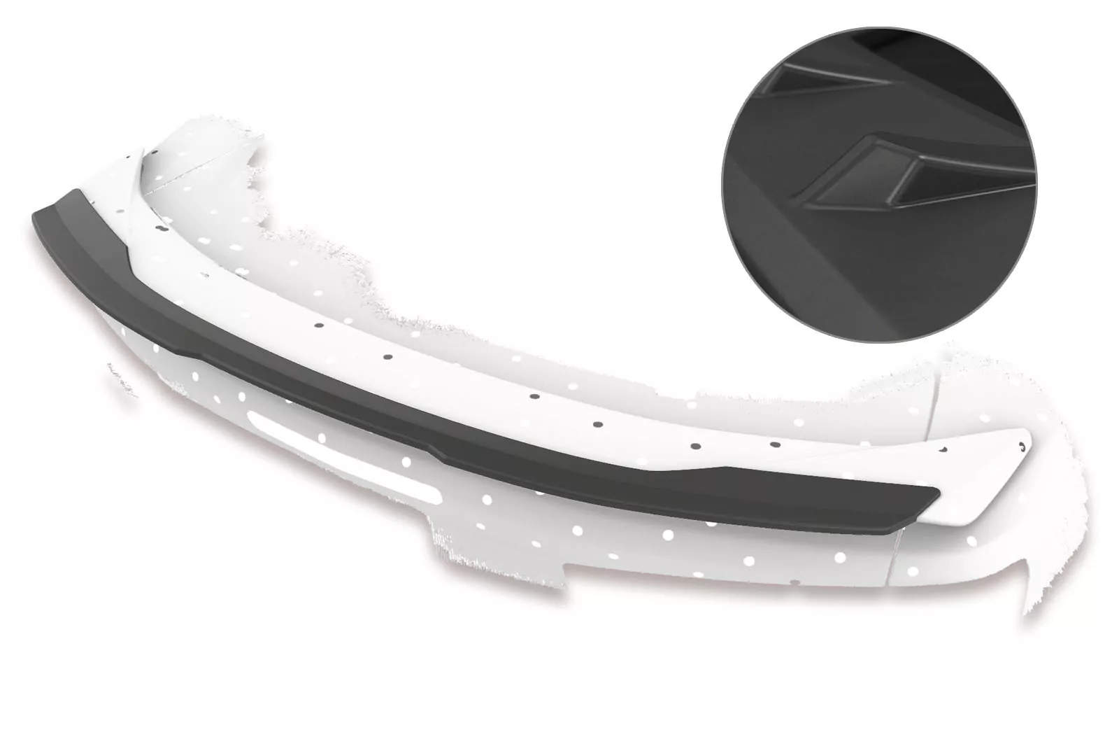 Heckflügel mit ABE für Chevrolet Camaro 6 Lackierfreundlich (schwarz matt)