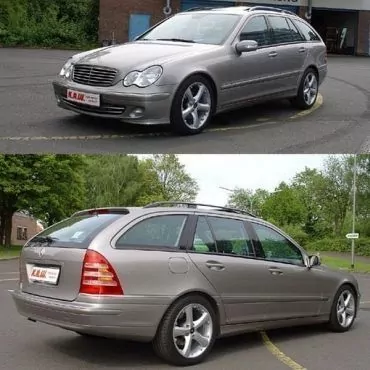 K.A.W. PlusKit Sportfahrwerk für Mercedes C Klasse Kombi (S203) ab 2001 bis 08/2007