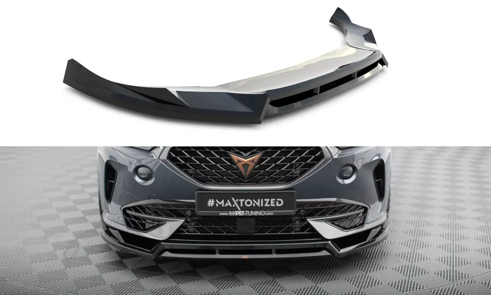 Street+ Spoilerlippe Front Ansatz V.4 Passend Für Cupra Formentor Mk1 