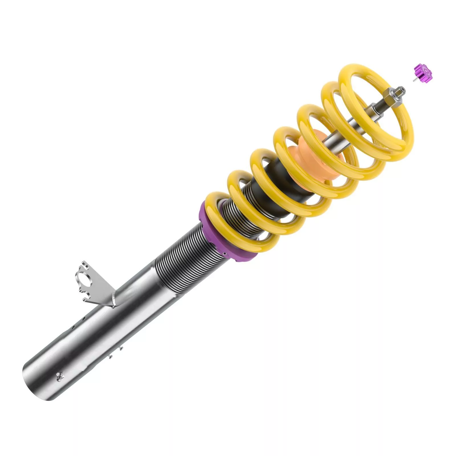 KW Gewindefahrwerk V3 inox (inkl. Stilllegung f. elektr. Dämpfer) BMW X6 (G06, F96) G6X Allrad 08/2019-