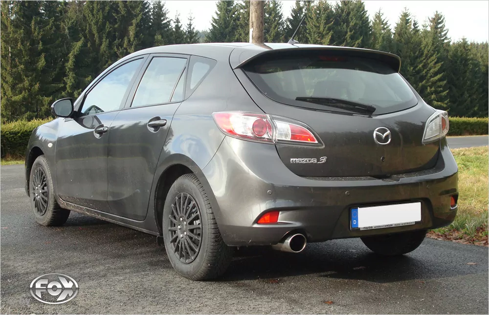Mazda 3 BL - Benzin  Endschalldämpfer - 1x100 Typ 16