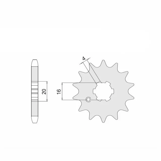 ENUMA Kettensatz 420 H für Kawasaki KX 85 Big Wheel ab Modelljahr 2021-