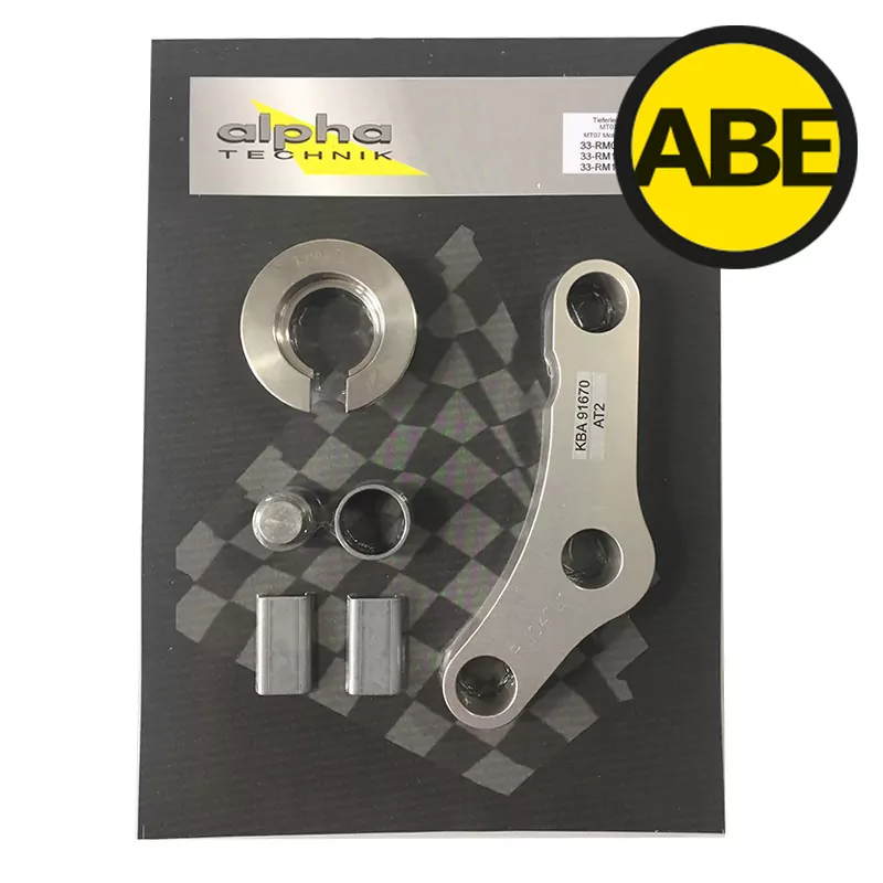alpha Technik Tieferlegungssatz 40mm für Yamaha XSR700 Typ RM36 RM37 Modelljahr 2021-
