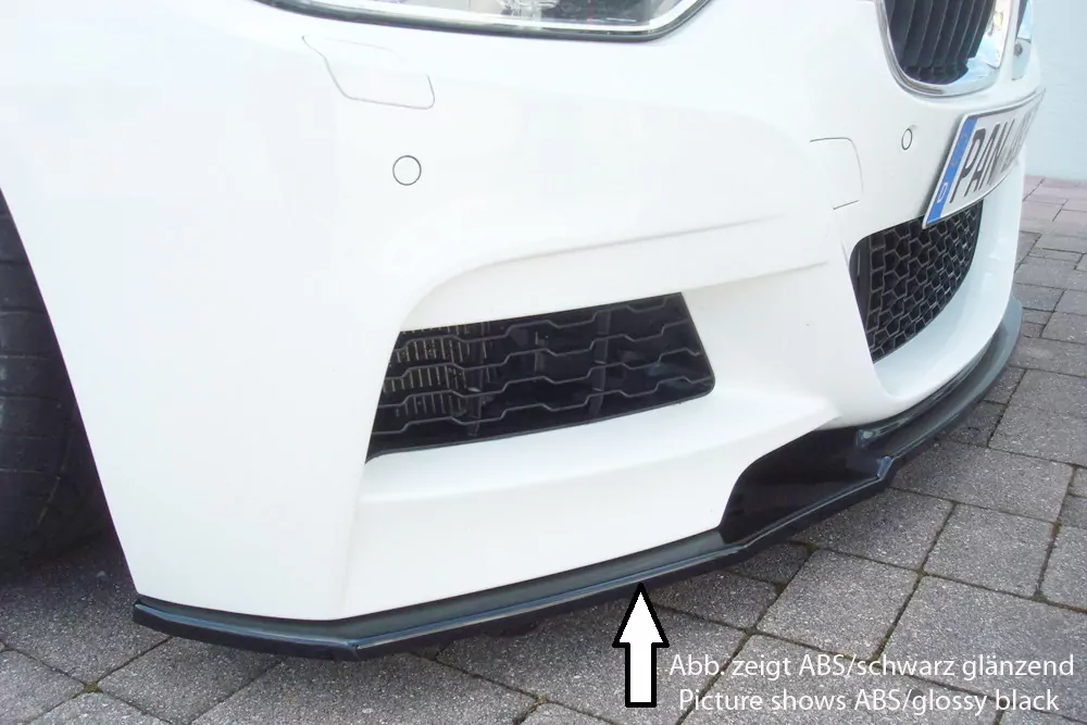 Rieger Spoilerschwert für BMW 3er F30  (3L) | Lim. 07.15- (ab Facelift) LCI nur für M-Paket-Frontschürze