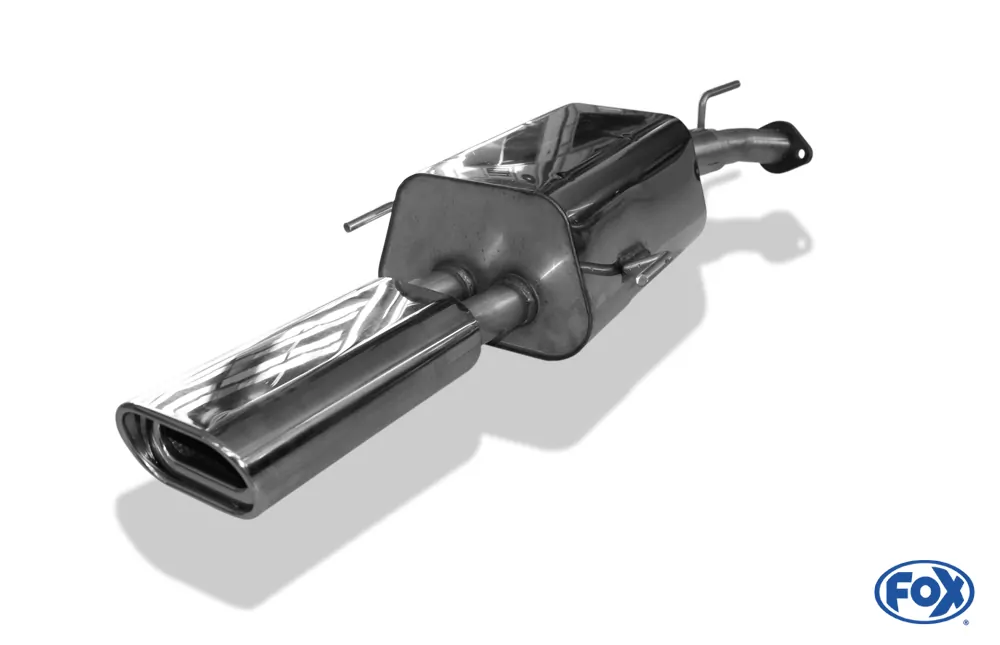 Opel Astra G Stufenheck  Endschalldämpfer Ø60mm - 135x80 Typ 53