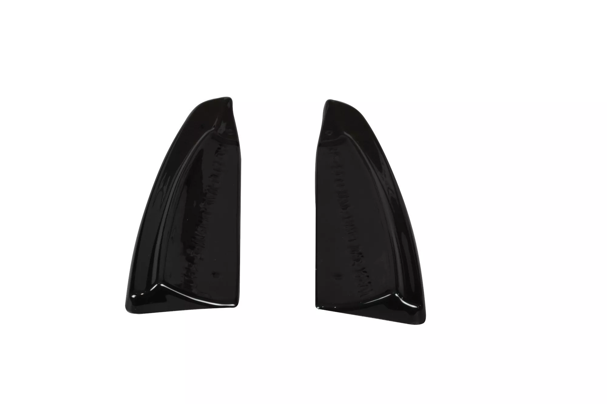 Heck Ansatz Flaps Diffusor Passend Für Diffusor Passend Für Mercedes CLA C117 AMG-LINE FL Schwarz Hochglanz Schwarz Hochglanz