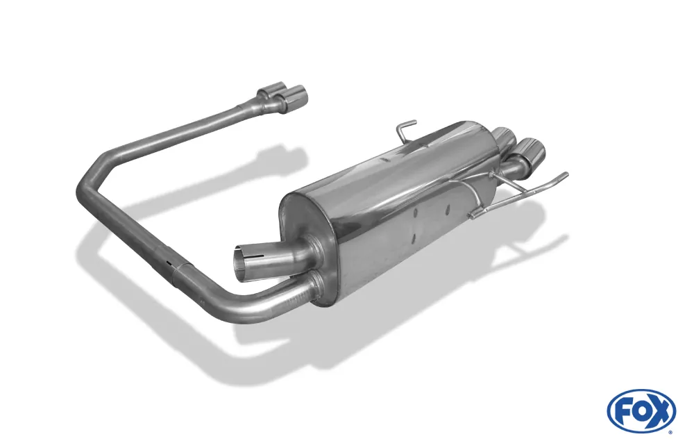 Opel Astra H/ Astra H GTC  Endschalldämpfer Ausgang rechts/links - 2x76 Typ 13 rechts/links