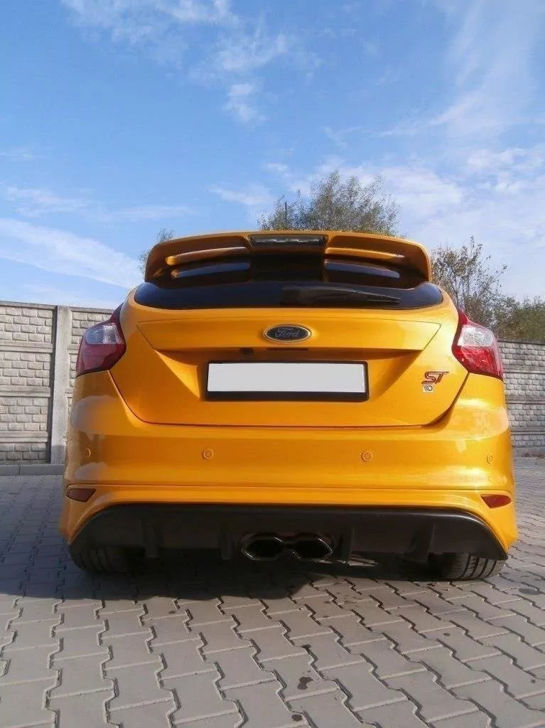 Diffusor Heck Ansatz Passend Für Ford Focus ST Mk3 (RS Look)