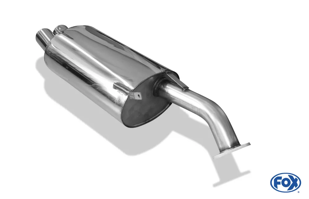 Volvo V40/ S40  Endschalldämpfer - 2x80 Typ 13