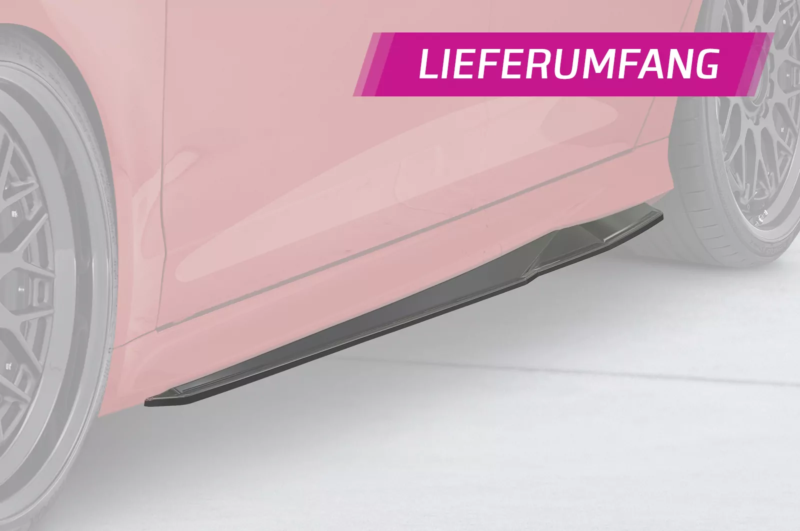 Seitenschweller für Ford Mondeo MK5 (BA7) ST-Line SS566 Schwarz Strukturiert