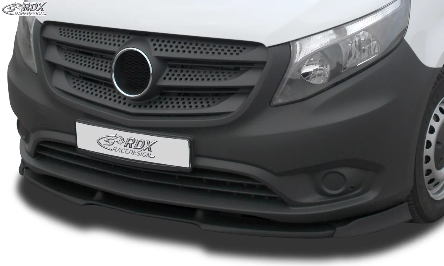 RDX Frontspoiler VARIO-X für MERCEDES Vito W447 2014+ Frontlippe Front Ansatz Vorne Spoilerlippe