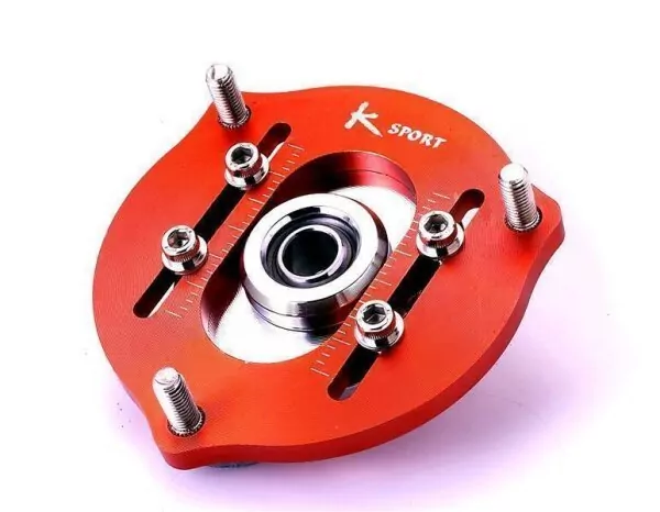 K-Sport BMW M3 E36 (M3B, M3/B) einstellbare Uniball Aluminium Domlager im Paar Vorderachse