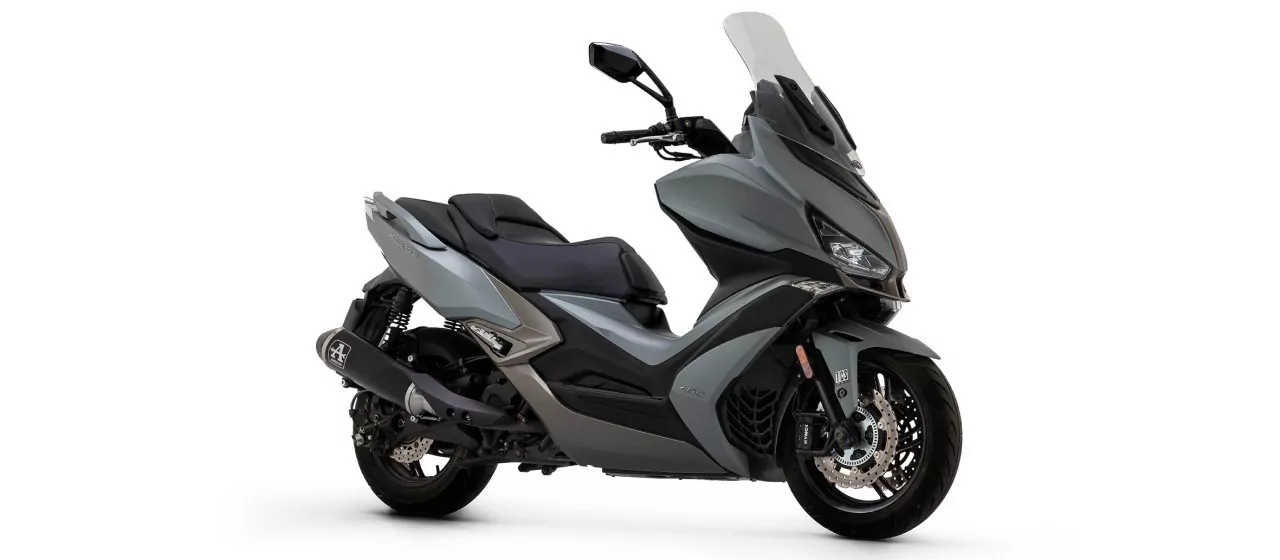 Arrow Urban Aluminium Schwarz KYMCO XCITING 400i S 21-22