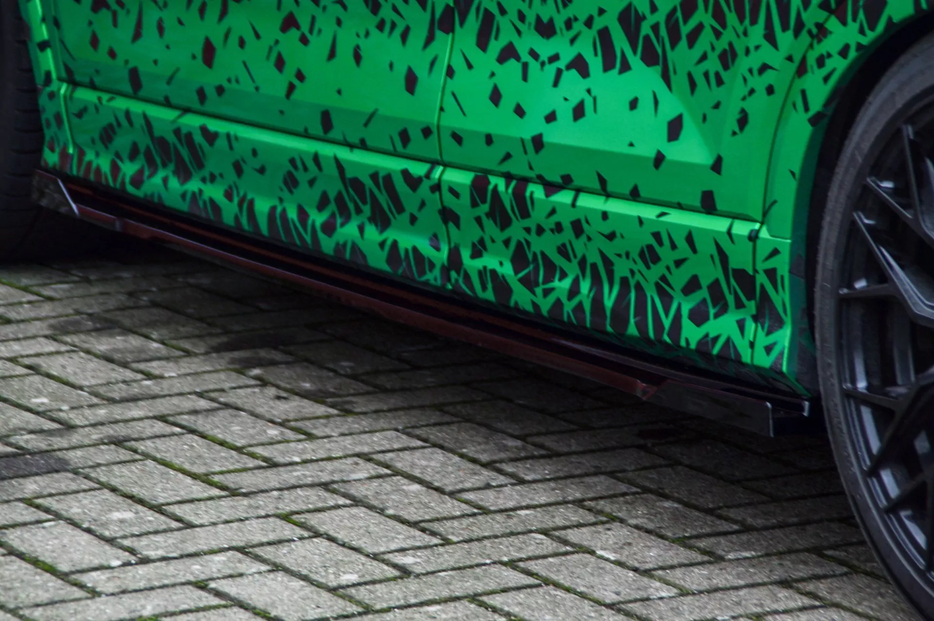 CUP Seitenschweller mit Wing vorne + hinten für Audi Q2 GA