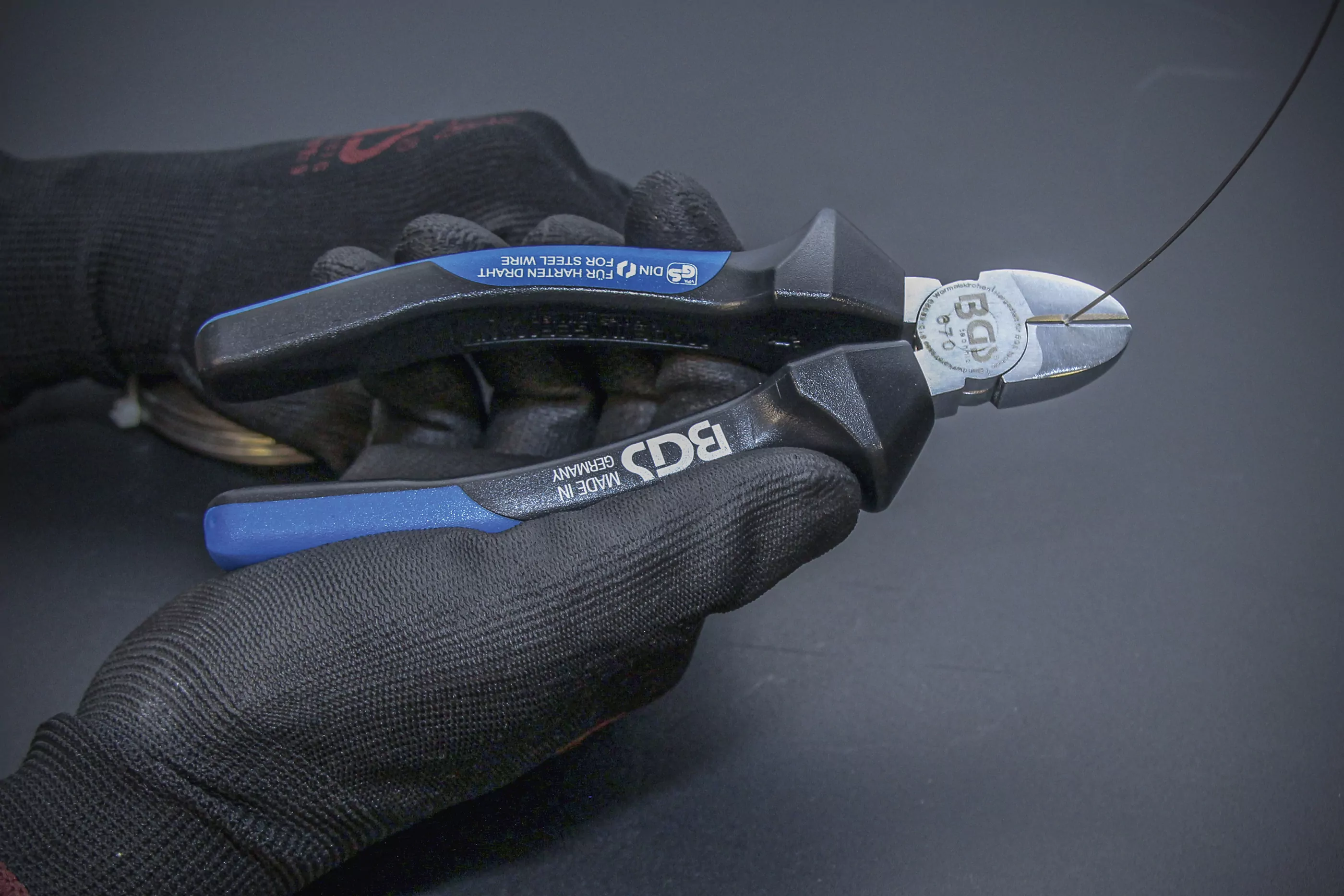 Seitenschneider | für harten Draht | 160 mm