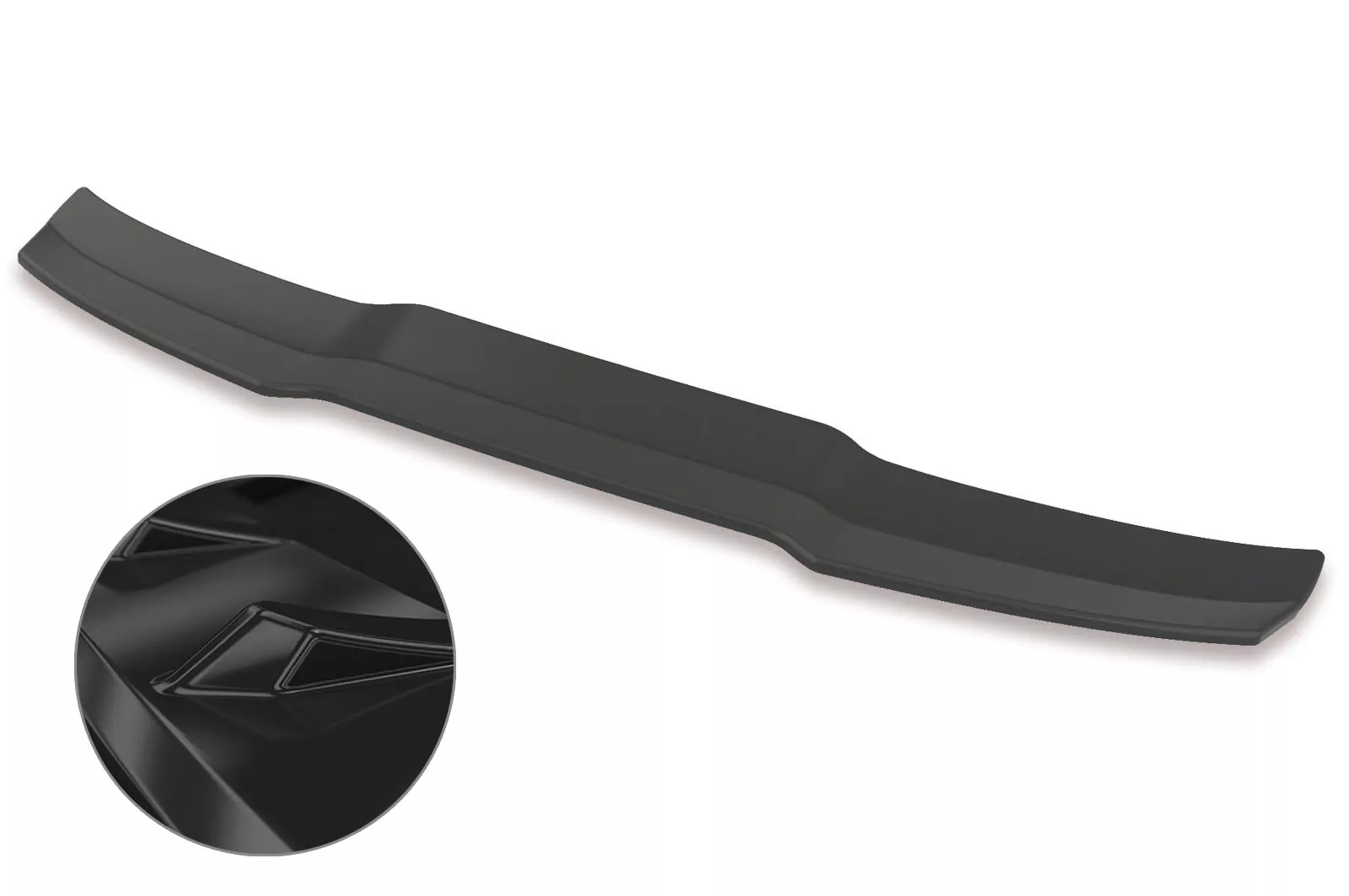 Heckflügel mit ABE für Audi A6 C7 S-Line / S6 C7 Glossy (schwarz hochglanz)