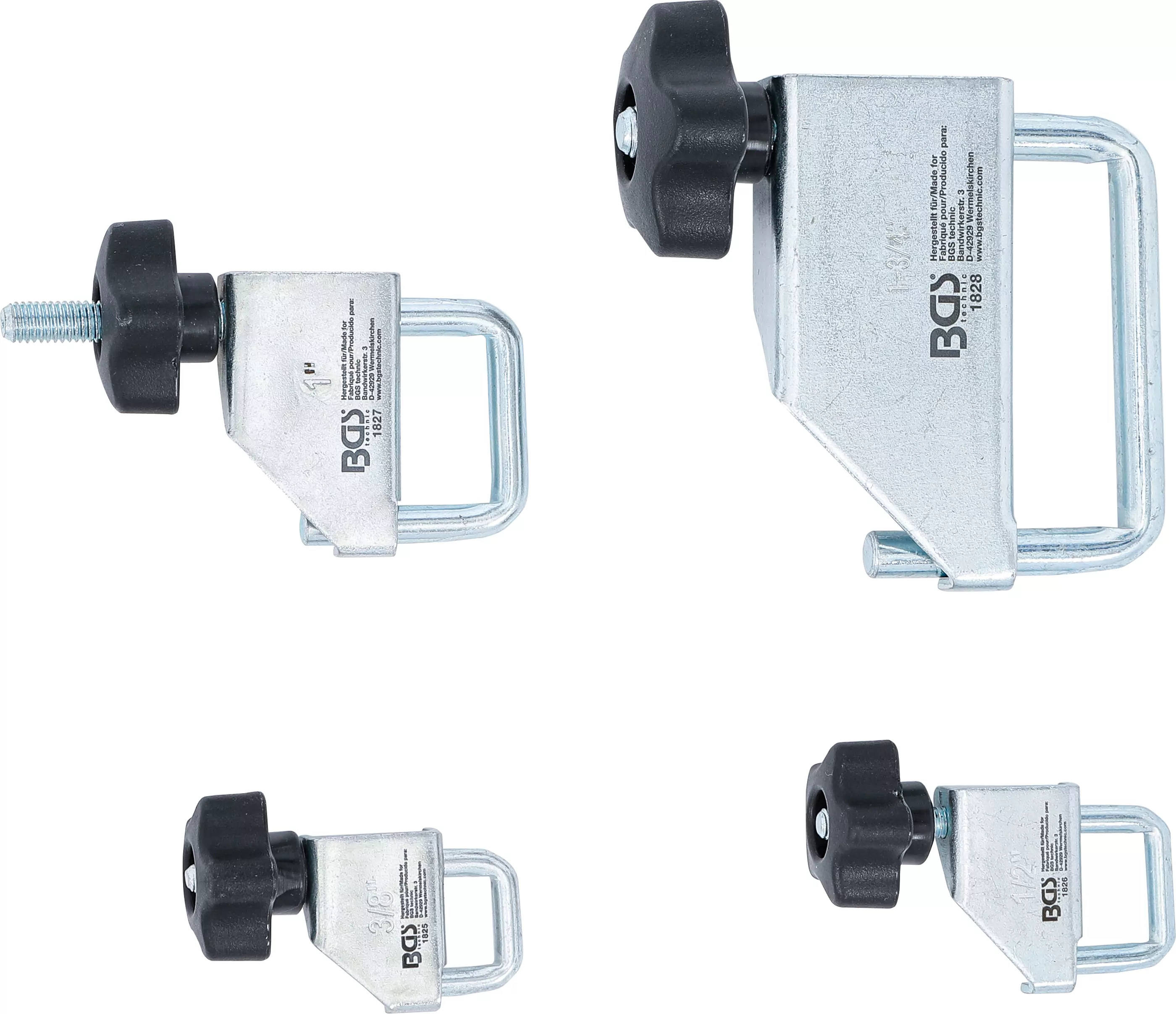 Schlauchklemmen-Sortiment | 4-tlg.