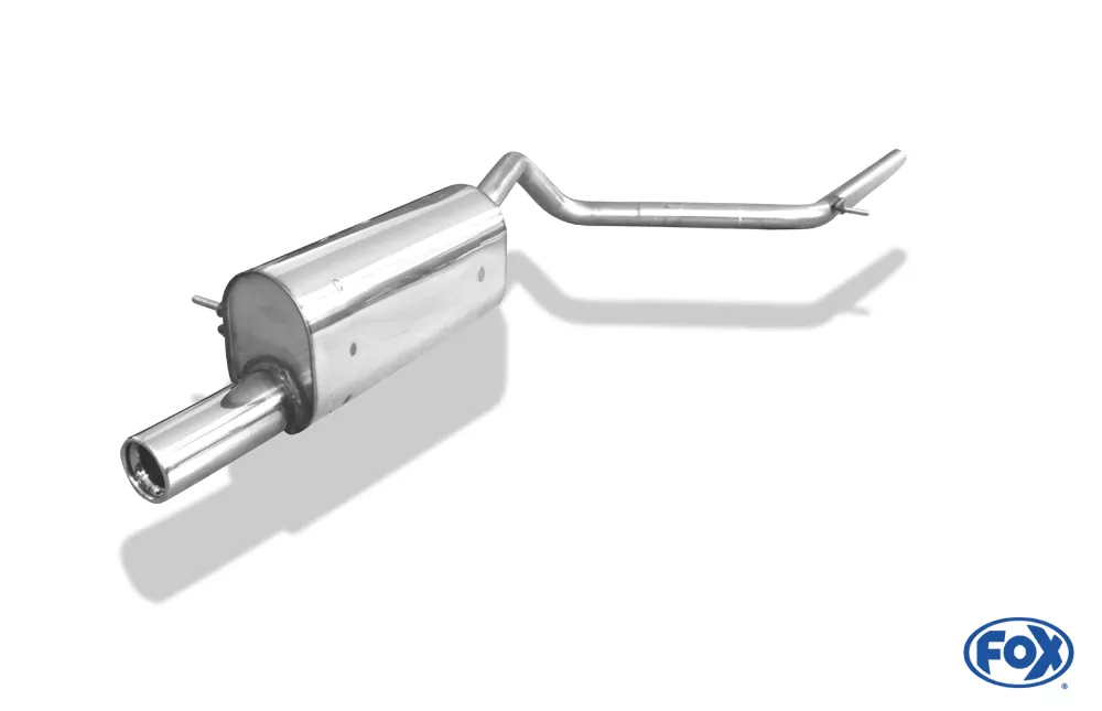 VW Fox - 5Z  Endschalldämpfer - 1x80 Typ 13