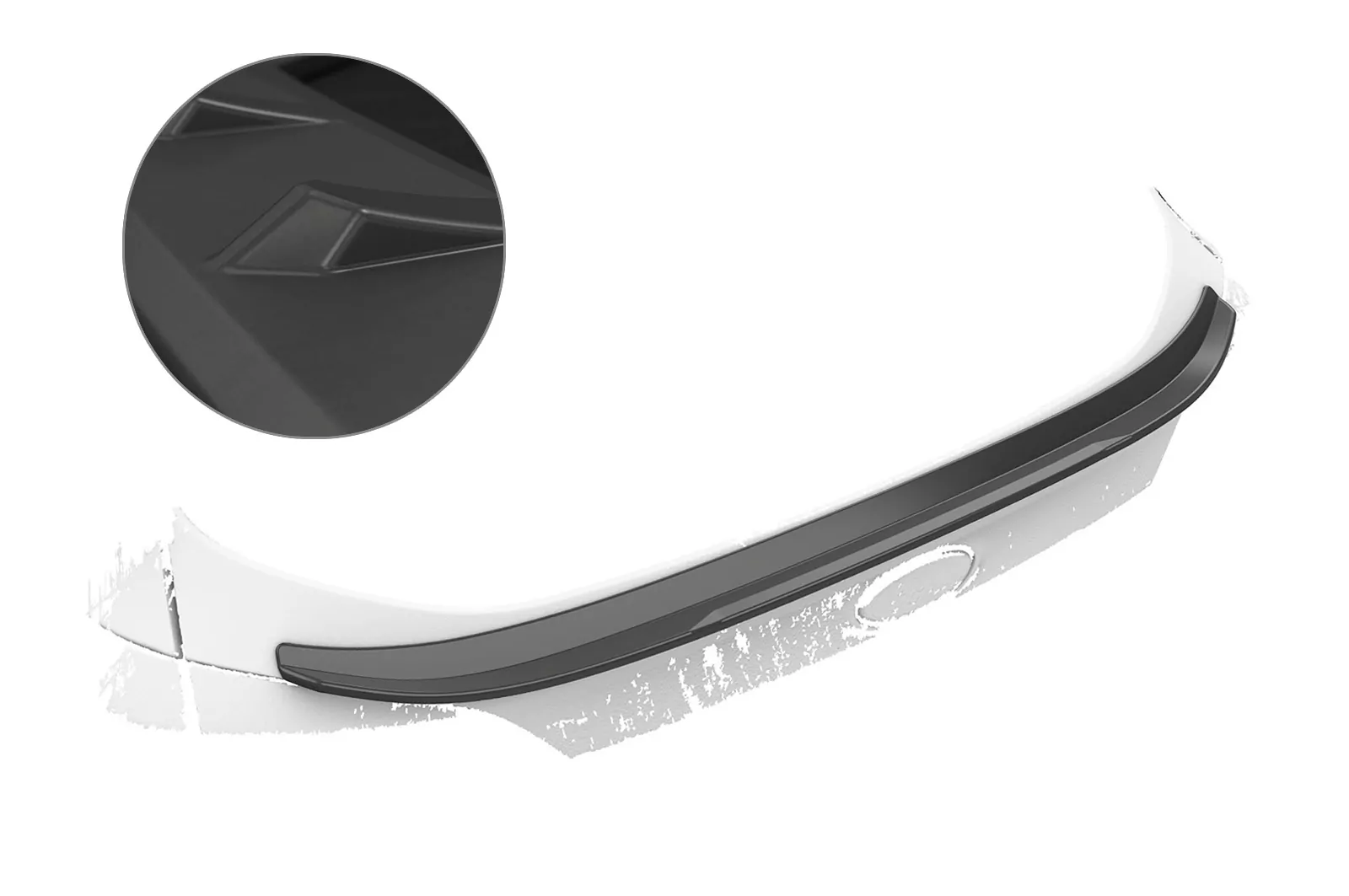 Heckflügel mit ABE für Ford Focus MK3 Turnier Lackierfreundlich (schwarz matt)