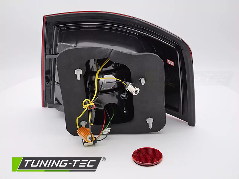 Led Tail Lights Red Smoke Fits Audi A6 05.97-05.04 Avant