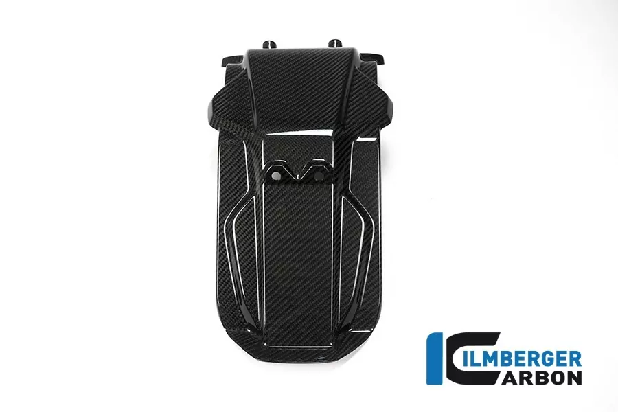 Ilmberger Carbon Backplate auf Kennzeichenhalter