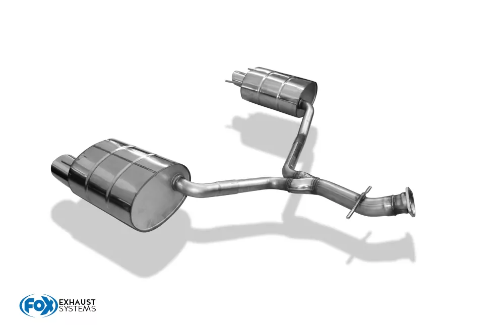 Lexus IS - II  Endschalldämpfer rechts/links einflutig - 115x85 Typ 32 rechts/links