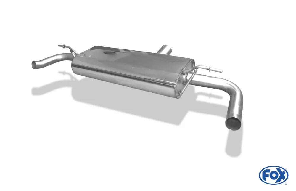 Mercedes GLA - X156 4-matic  Endschalldämpfer quer Ausgang rechts/links - 1x50mm rechts/links Ausgang in den originalen Endrohren