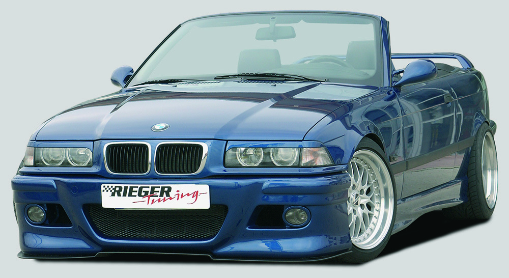 Rieger Scheinwerferblenden Cabrio, Coupé für BMW 3er E36 | Coupé 01.90-12.99 NICHT GEEIGNET für XENONSCHEINWERFER !!!