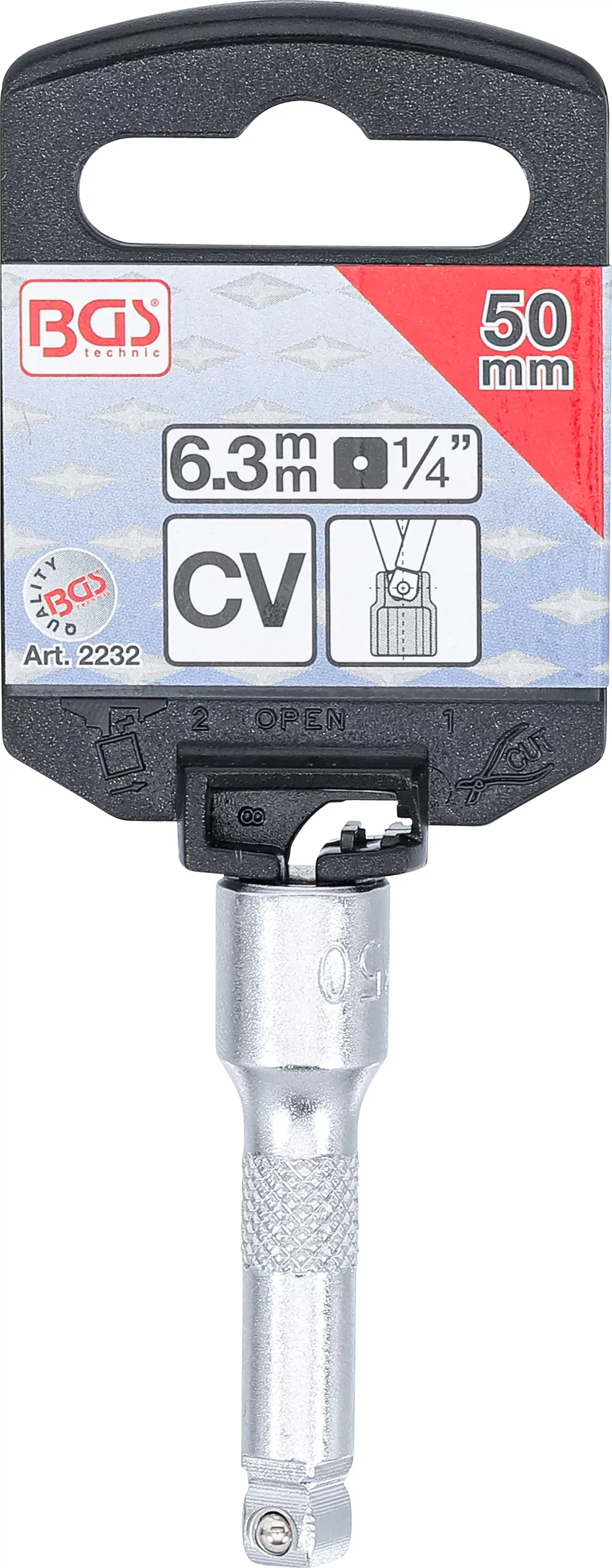 Kipp-Verlängerung | 6,3 mm (1/4") | 50 mm