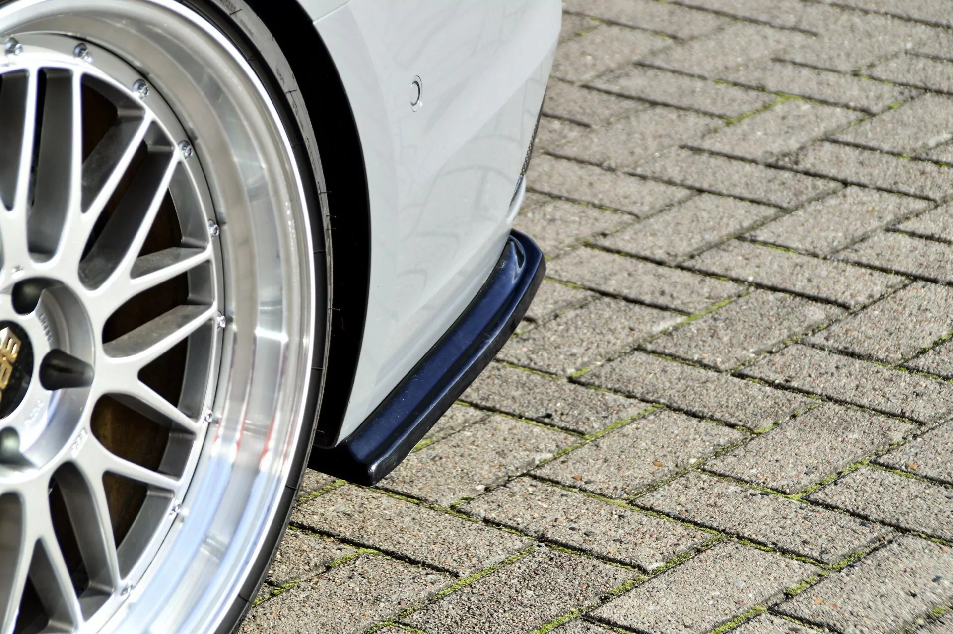 Heckansatz Seitenteile aus ABS für Audi RS4 B9