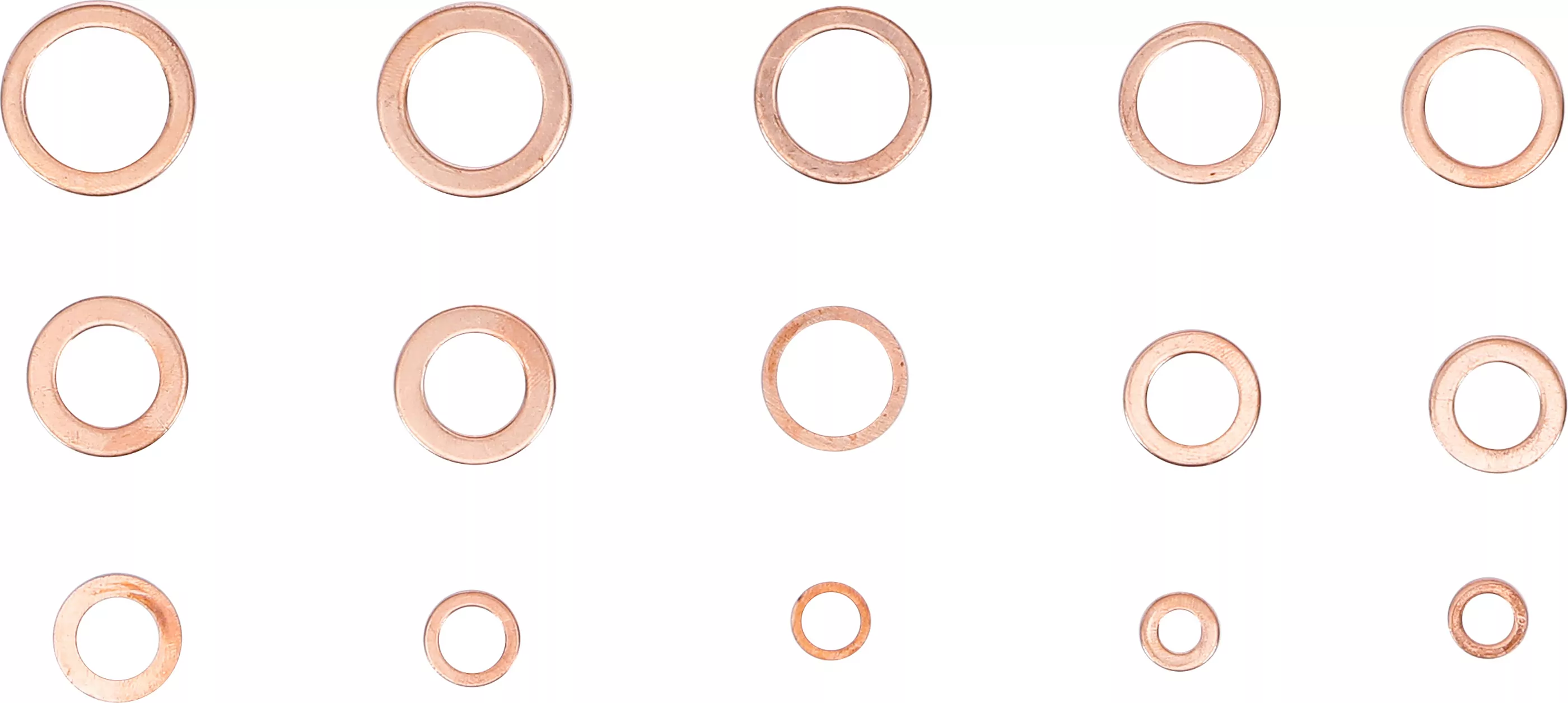 Dichtring-Sortiment | Kupfer | 150-tlg.