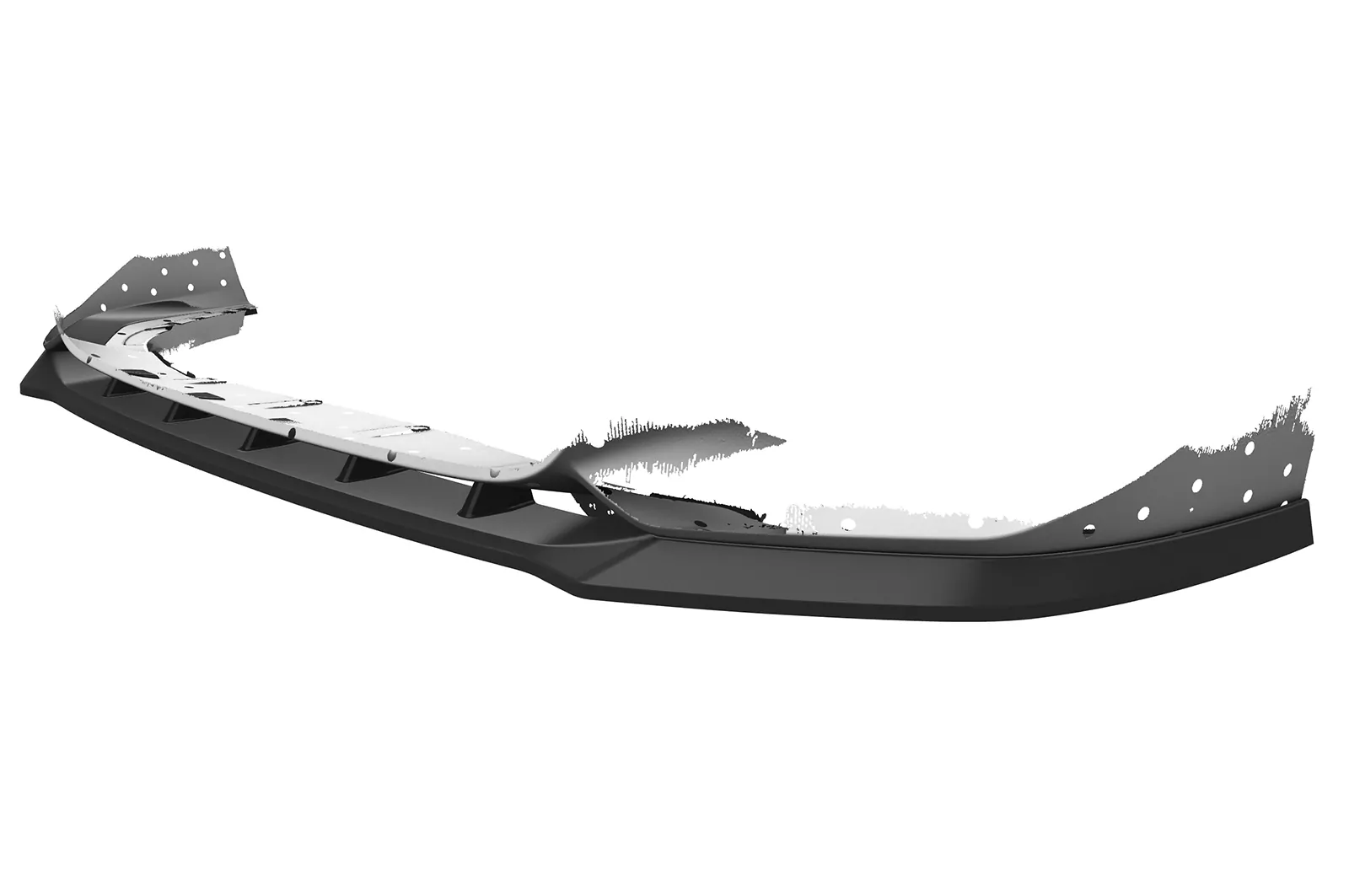 Cup-Spoilerlippe mit ABE für BMW Z4 (G29) M-Paket/M40i CSL498 Strukturiert (schwarz matt)