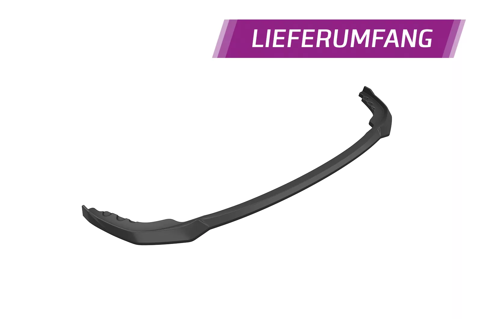 Cup-Spoilerlippe mit ABE für BMW 3er G20 / G21 CSL778 Schwarz Strukturiert